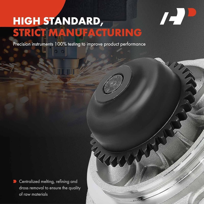 A-Premium Engine Water Pump with Gasket and O-Ring - Image 3