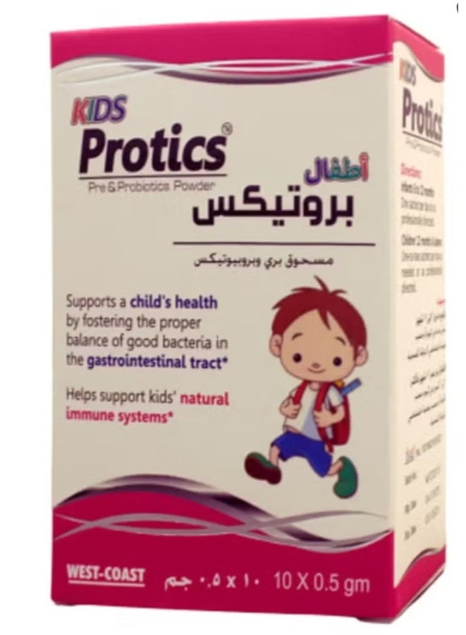 Kids Protics 10 Sachets-Pre & Probiotic Oral Powder