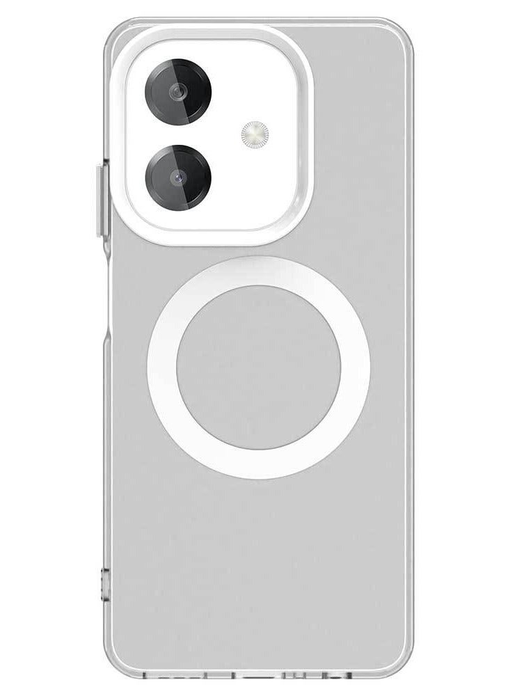 general Case for OPPO 【Reno 13F 5G 】 - Clear Soft TPU 【Shock Absorption】 Slim Lightweight Shockproof Cover Hybrid Protective Case