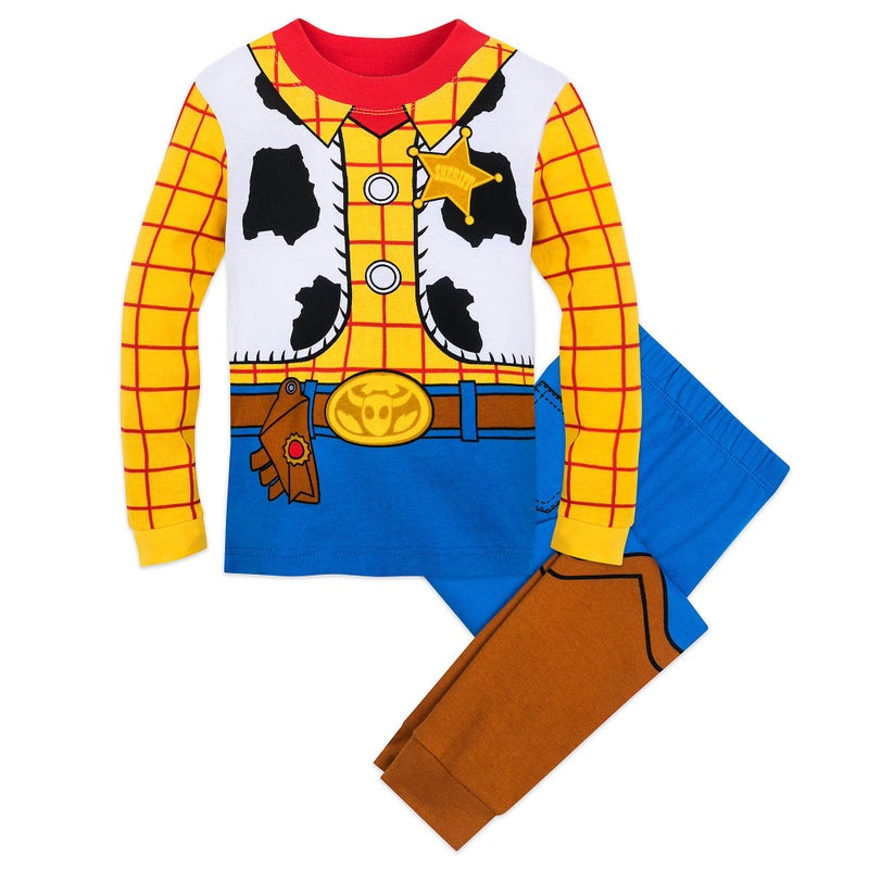 Disney store Disney Woody Costume PJ PALS for Boys Size 10 Multicolored - Image 1
