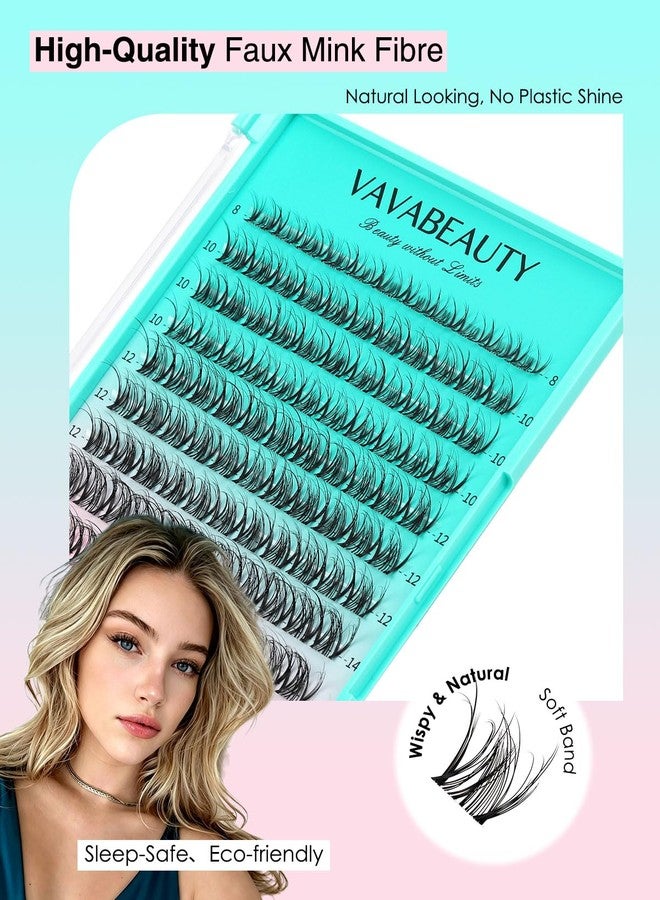 فافابيوتي مجموعة رموش العنكبوت من VAVABEAUTY، رموش طبيعية كثيفة ومموجة على شكل حرف D - Image 3