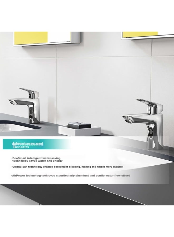 Hansgrohe 71111007 Single Handle Single Hole Intelligent Water Saving Basin Faucet - Image 3