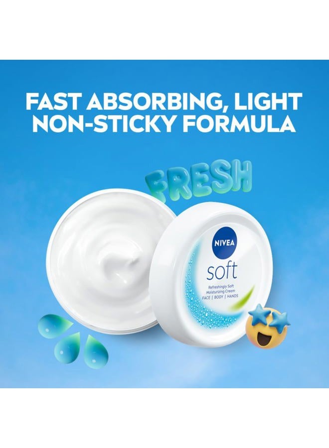Nivea كريم نيفيا سوفت المرطب الخفيف، 300 مل - Image 5