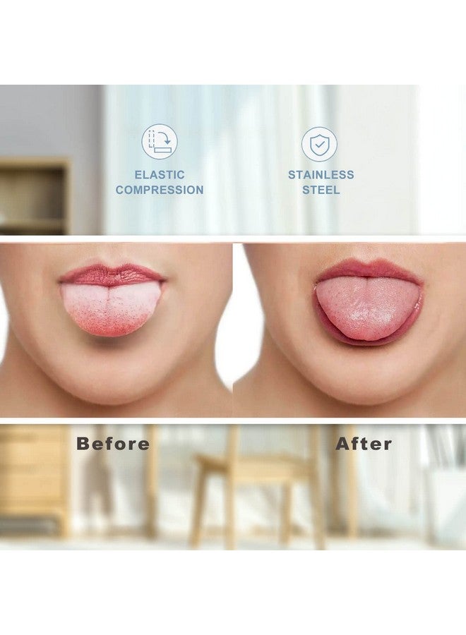 Bealihelp 2 Pack Tongue Scraper, 100% Surgical 304 Stainless Steel Tongue Cleaner For Adults And Kids, Professional Tongue Brush For Oral Care, Improve Bad Breath And Fresh Breath - Image 2
