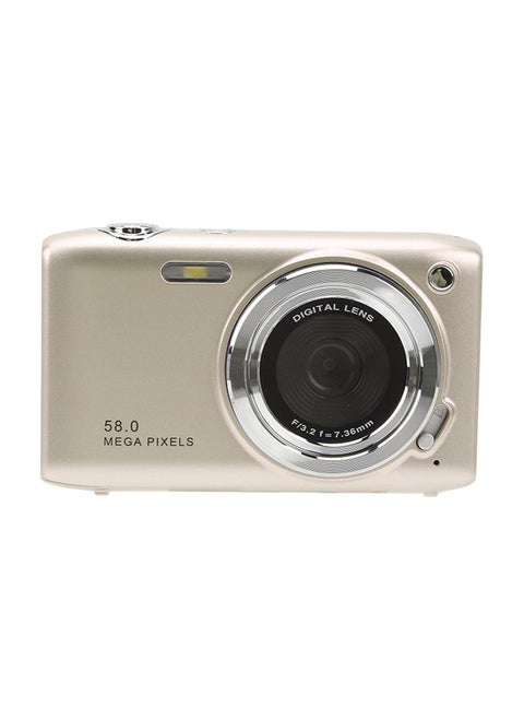 2.88 inch 4K HD 16X digital camera, autofocus 58MP vlog camera with time-lapse, beauty mode, smile recognition, face recognition portable mini compact zoom camera