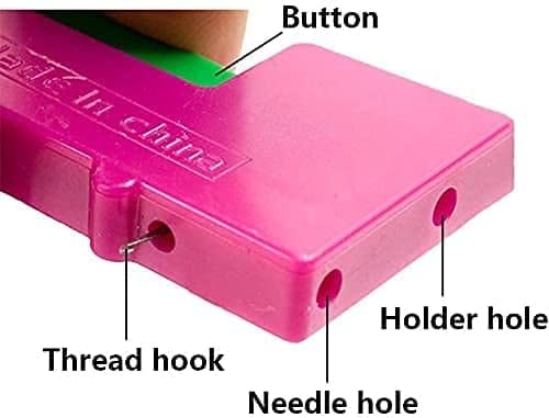 LIPSA ENTERPRISE LIPSA ENTERPRISE Sewing and Stitching Tailoring Thread Needle Storage Box by Redsign Plastic Box Embroidery Box 32 Thread Reels  - Image 5