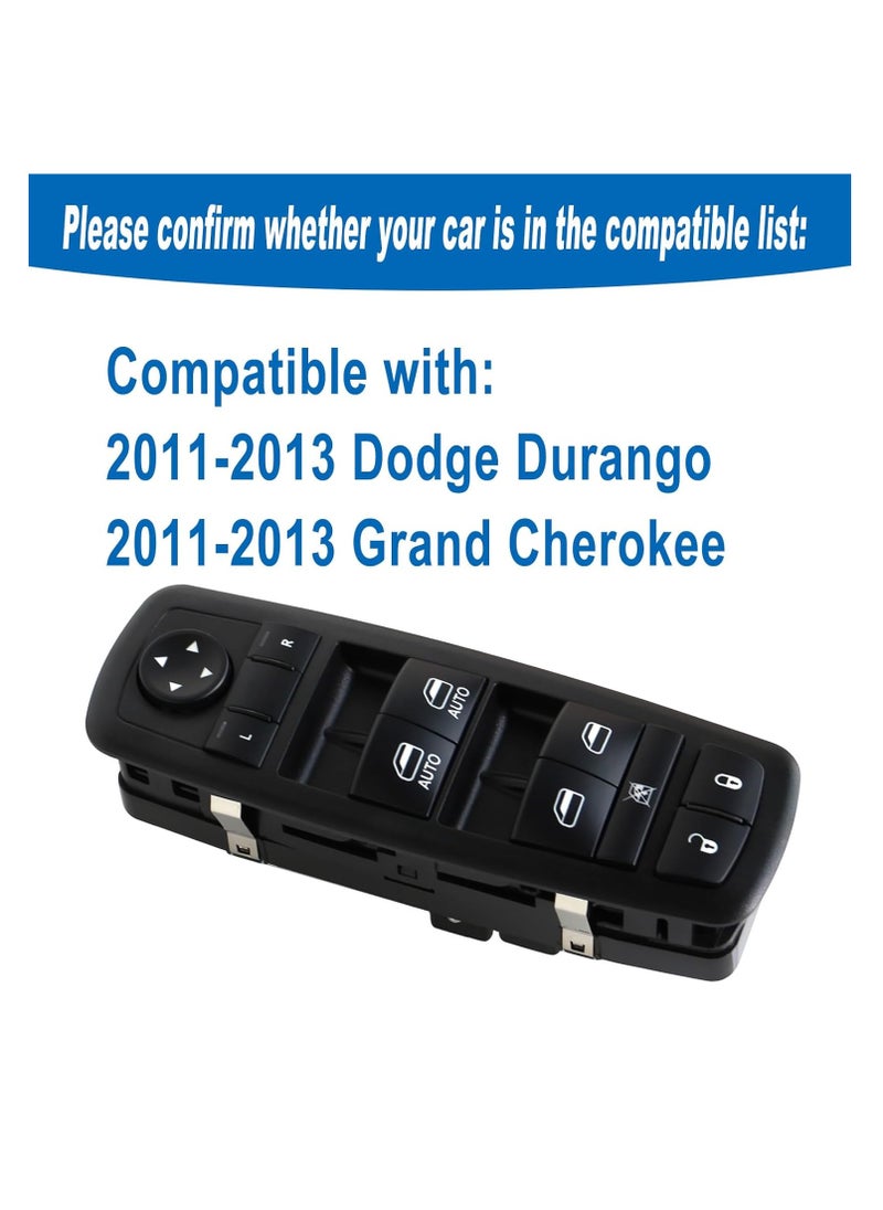 Generic Black Color Power Master Window Control Switch 68086693AC 68086693AD For Dodge Durango 3.6L 5.7L 2011 2012 2013  - Image 5