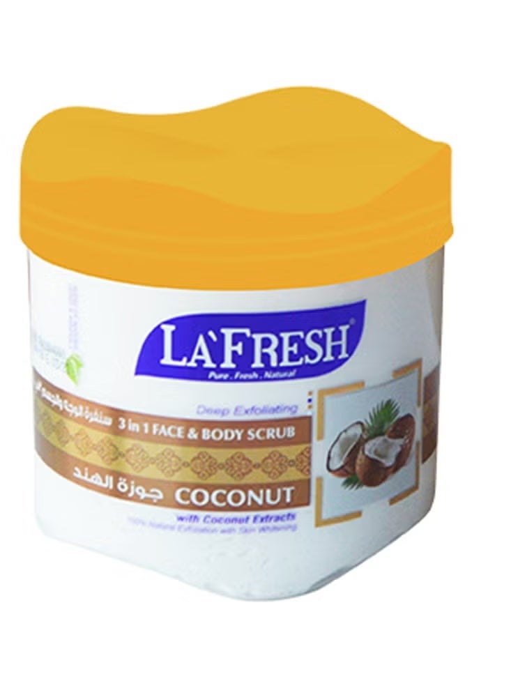 Coconut Deep Exfoliating Face Scrub 610gm