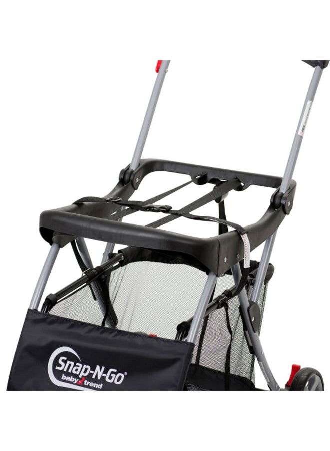 babytrend Snap-N-Go EX Universal Infant Car Seat Carrier - Black/Grey - Image 5