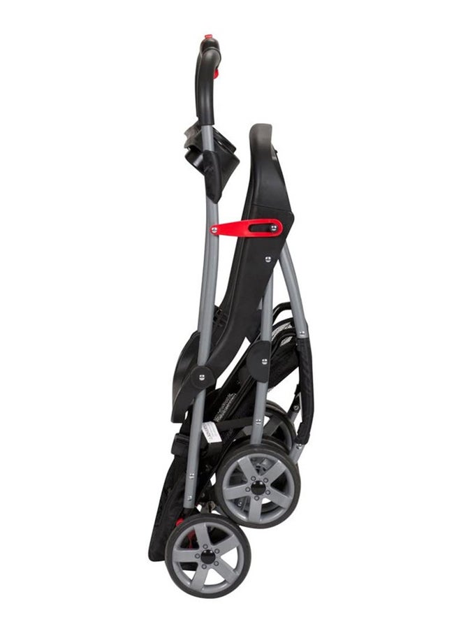 babytrend Snap-N-Go EX Universal Infant Car Seat Carrier - Black/Grey - Image 2