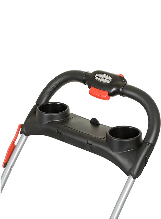 babytrend Snap-N-Go EX Universal Infant Car Seat Carrier - Black/Grey - Image 4