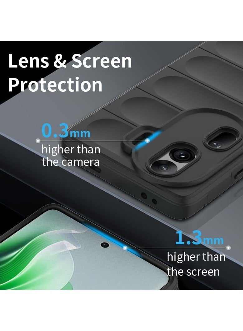 general Case Compatible with Oppo Reno 11 Pro Case, TPU Mobile Phone Soft Case for Oppo Reno 11 Pro, Rubber Full Body Shockproof Cover - Image 3