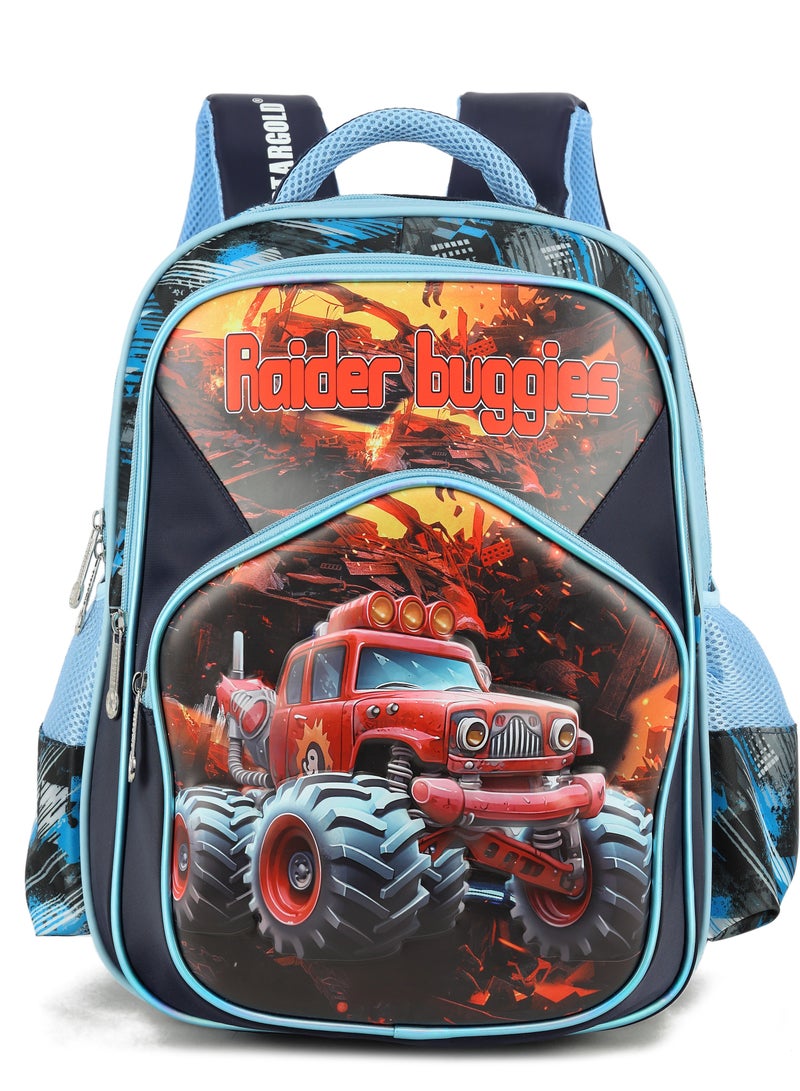ستارجولد حقيبة ظهر للأطفال الأولاد مع حزام قابل للتعديل للمدرسة مقاس 16 بوصة