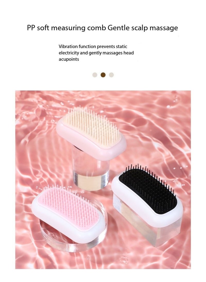 general Electric Head Massager｜Portable Hair Care Massage Device｜Scalp Relaxation/Sleep Aid/Hair Loss Prevention｜White & Black - Image 3