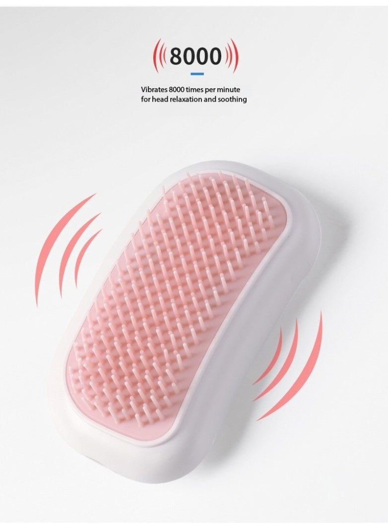 general Electric Head Massager｜Portable Hair Care Massage Device｜Scalp Relaxation/Sleep Aid/Hair Loss Prevention｜White & Black - Image 5