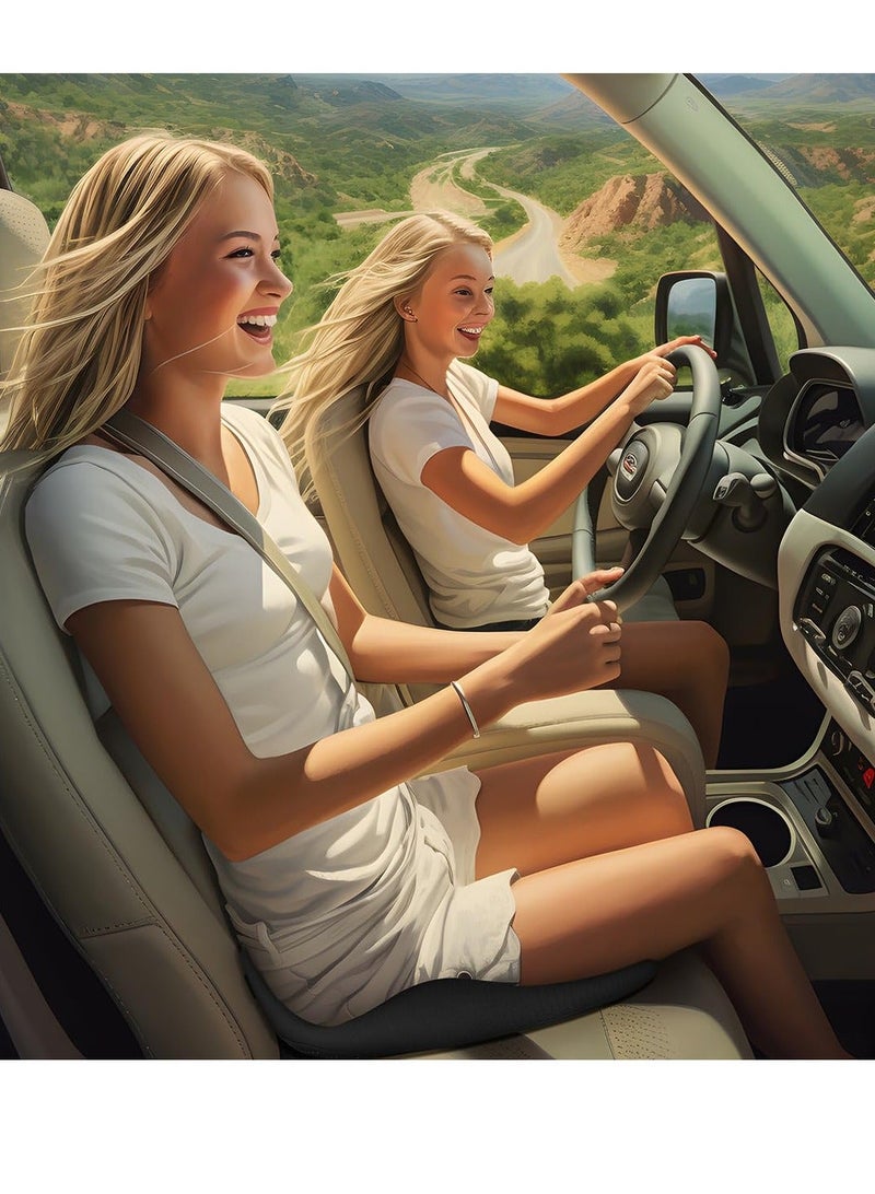 Orthopedic Coccyx Seat Cushion, Ergonomic Seat Cushion for Office Chair, Memory Foam Seat Cushion, for Chair Ergonomic Cushion Reduces Back Pain and Improves Posture - Image 4