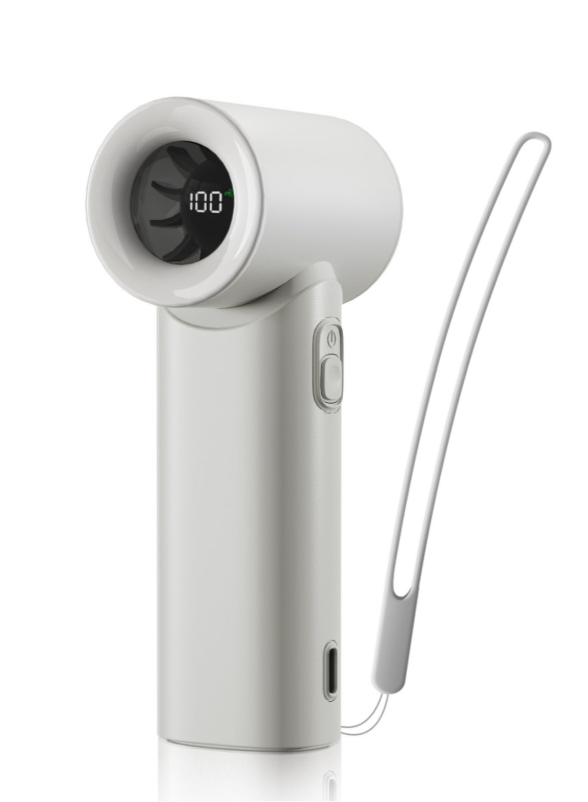 Handheld Turbo Fan, 5000mAh Type-C Rechargeable Pe...