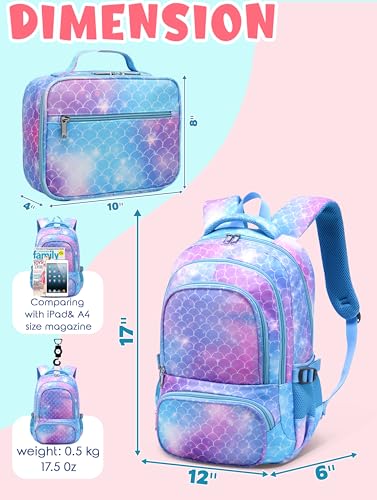 BLUEFAIRY Black Cat School Backpack for Kids Students Laptop Daypack Outdoor Travel Casual Knapsack - Image 2