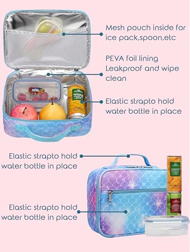 BLUEFAIRY Black Cat School Backpack for Kids Students Laptop Daypack Outdoor Travel Casual Knapsack - Image 3