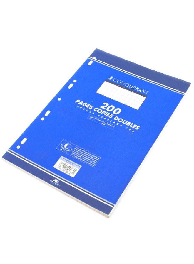 كونكويرانت ورق هاملين سايز القابل لإعادة التعبئة A4400 صفحة (200 ورقة) - Image 1