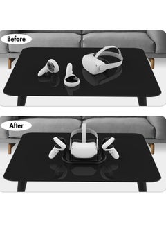 واي آند دي Charging Dock for Oculus Quest 2, Touch Controller and Headset Placement Display Stand Contact Table Auto-attached USB-C Magnetic  - Image 3