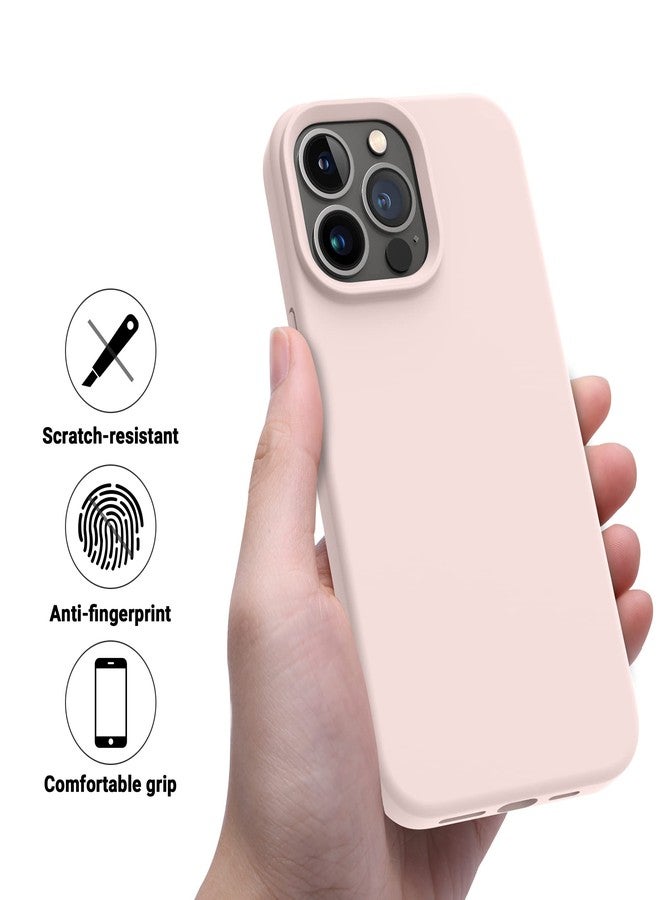 OTOFLY Designed for iPhone 14 Pro Case, Silicone Shockproof Slim Thin Phone Case for iPhone 14 Pro 6.1 inch (Chalk Pink) - Image 5