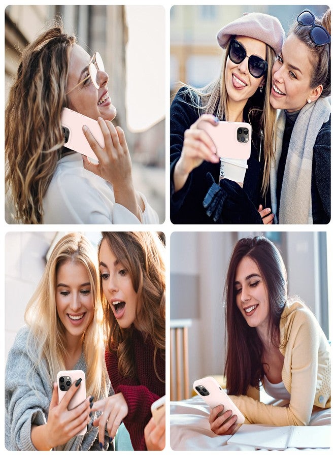 OTOFLY Designed for iPhone 14 Pro Case, Silicone Shockproof Slim Thin Phone Case for iPhone 14 Pro 6.1 inch (Chalk Pink) - Image 3