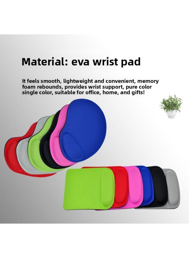 Wristband Mouse Pad Eva Foam Office Business Wristmousepad Special-shaped Sponge Game Advertising Pad-Pattern:EVA Small Waist Blue  - Image 3