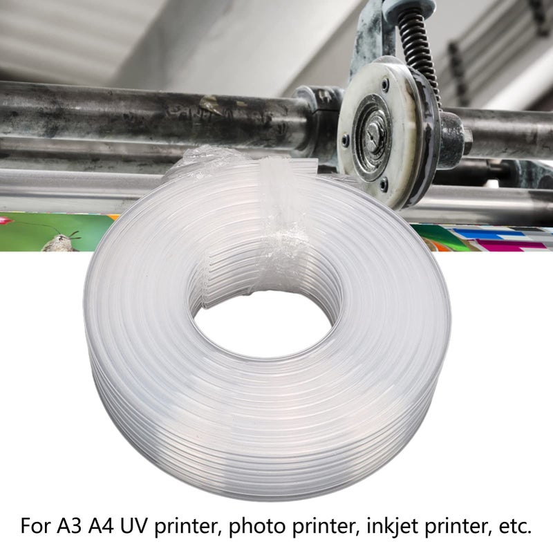 Clear 3 Meter 8 Line Ink Tube Hose For A3 A4 Inkjet Printer Replacement - Image 3