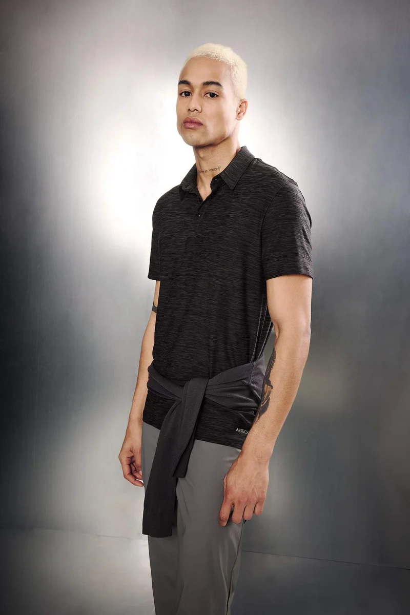 DeFacto Standard Fit Short Sleeve Sports Polo T-shirt