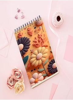 Generic Notebook With Trendy design - A group of flowers and leaves 