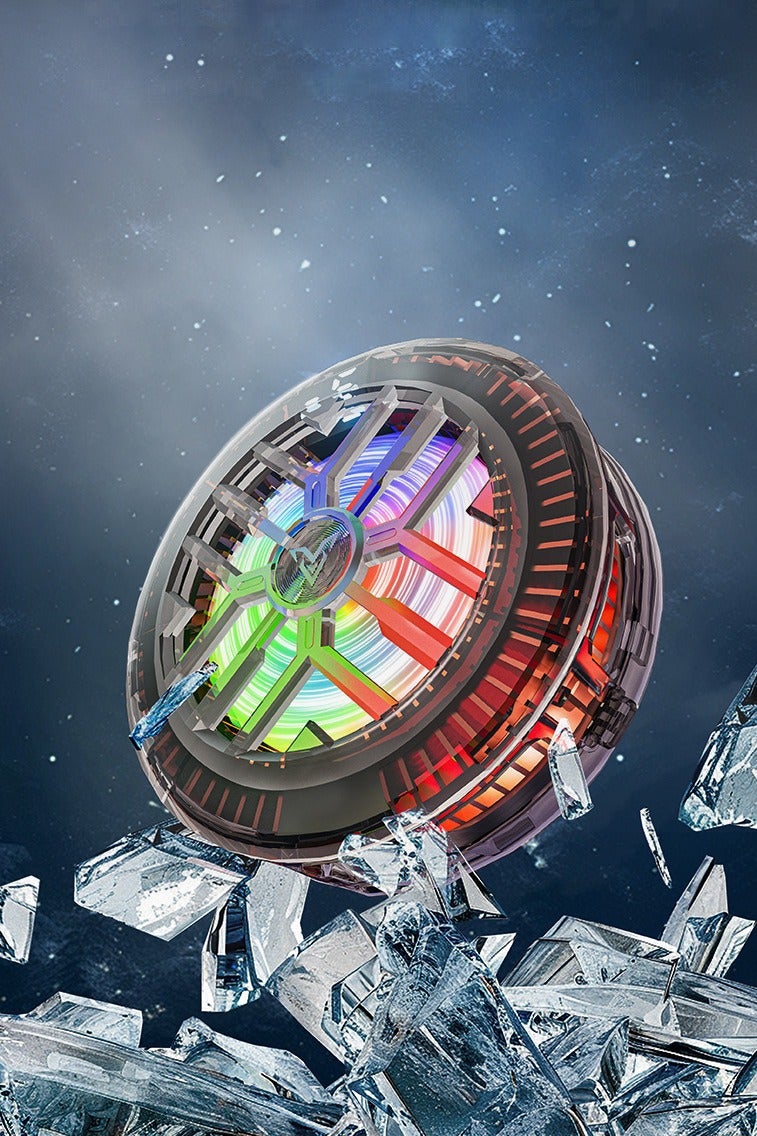 Mobile Phone Cooler, Suitable for Games, Magnetic Back Clip, Dual-purpose Mobile Phone Cooling Fan, Digital Display Three Gears, Mobile Phone Cooling Fan Low Noise, Suitable for Games, Suitable for General iPhone/Android Smartphones - Image 1