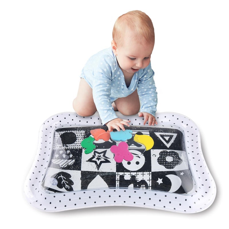 The Peanut Shell The Peanutshell Tummy Time Water Play Mat for Babies Girls or Boys High Contrast Sensory Developmental Toy Infant Baby Floor Toys Games Baby Essentials Must Haves Montessori - Image 4