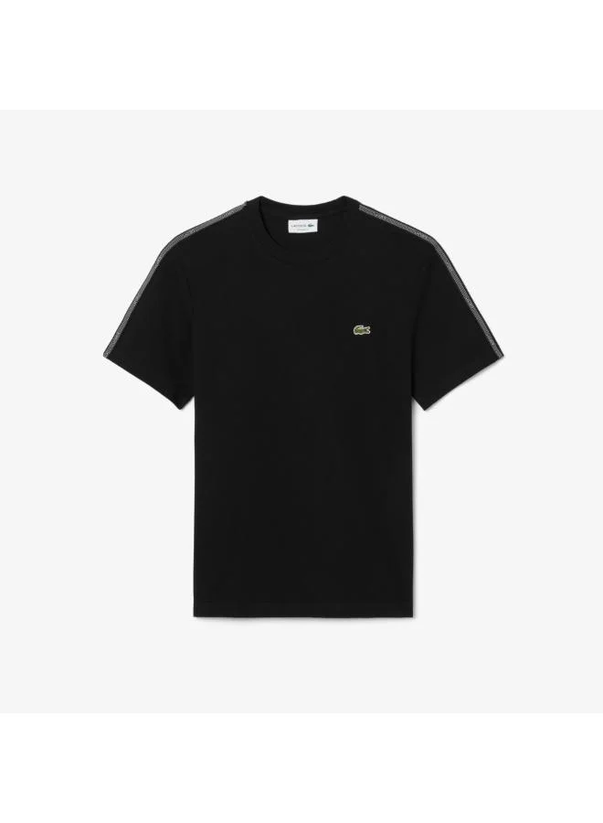 لاكوست Regular Fit Stripe Band T-Shirt
