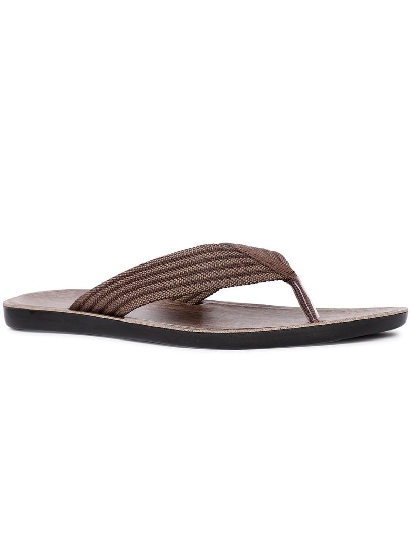 Bata Men Casual Slipper - Brown (UK- 7) - Image 1