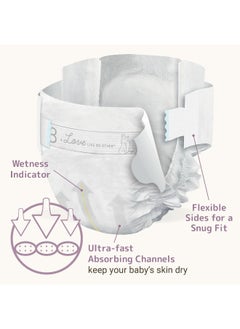 BAMBO NATURE Bambo Nature Premium Baby Diapers (SIZES 0 TO 6 AVAILABLE), Size 3, 174 Count  - Image 3