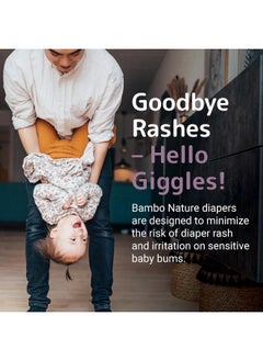 BAMBO NATURE Bambo Nature Premium Baby Diapers (SIZES 0 TO 6 AVAILABLE), Size 3, 174 Count  - Image 5