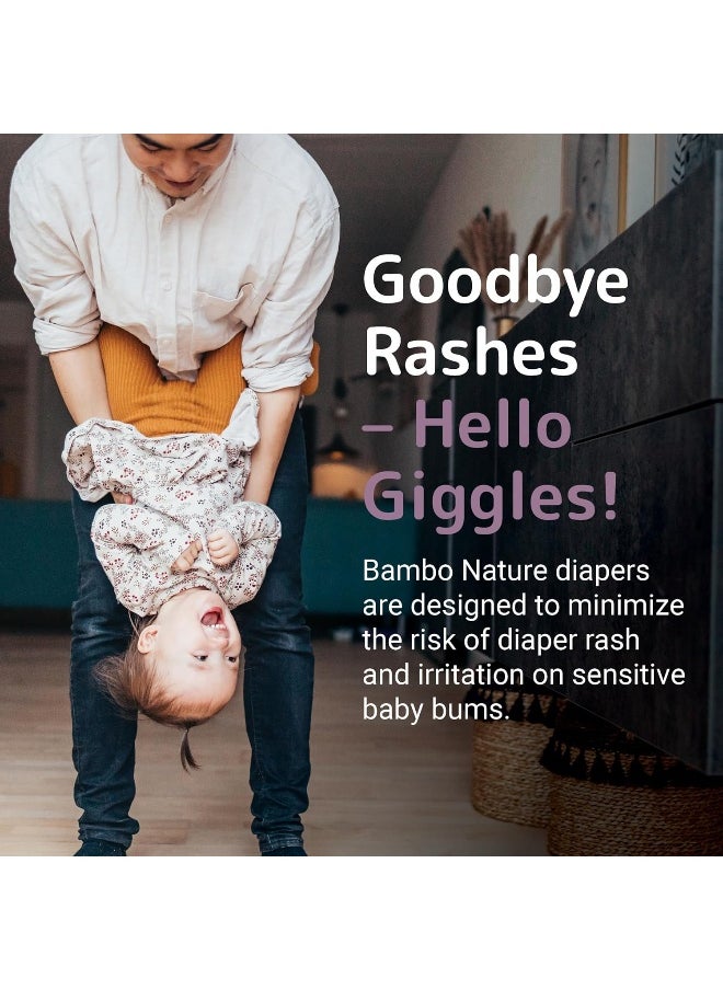 BAMBO NATURE Bambo Nature Premium Baby Diapers (SIZES 0 TO 6 AVAILABLE), Size 3, 174 Count  - Image 5