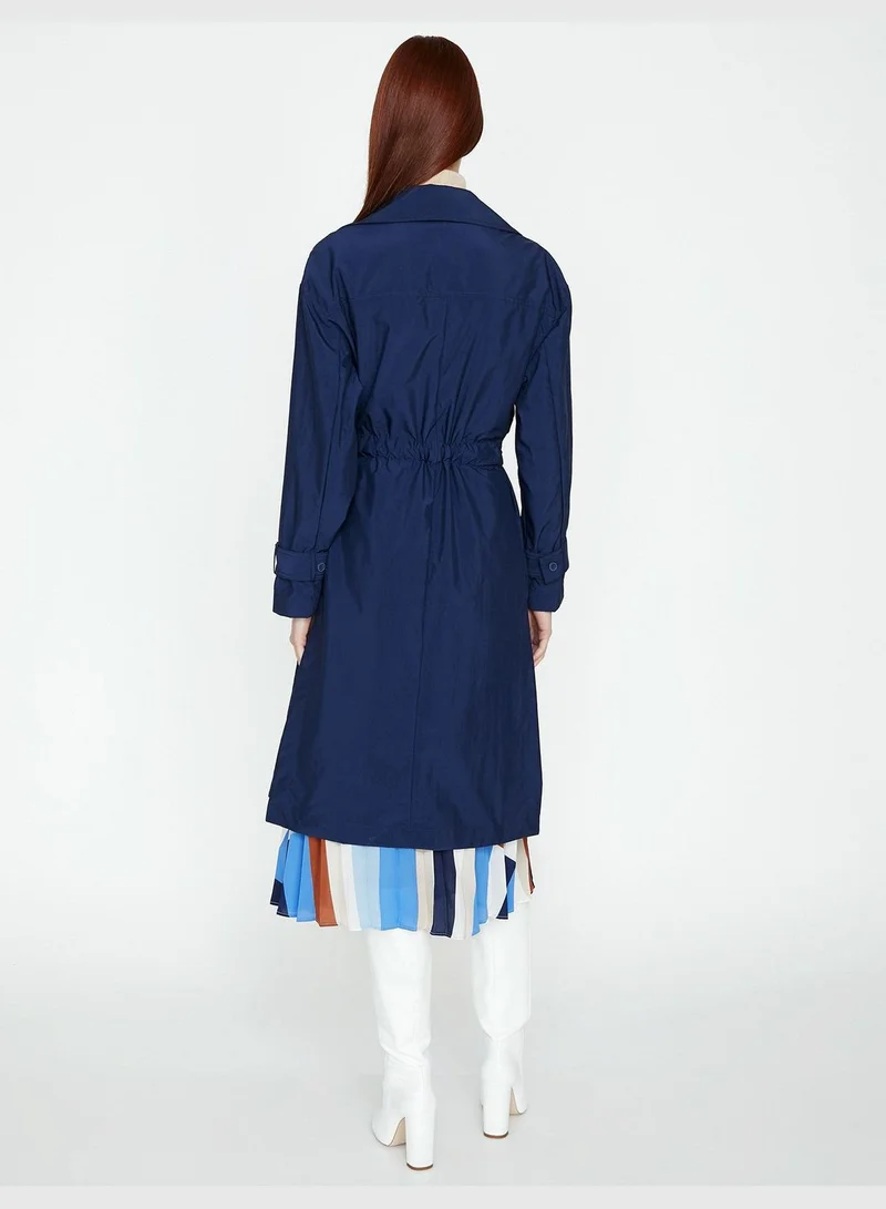 KOTON Belt Detailed Trenchcoat
