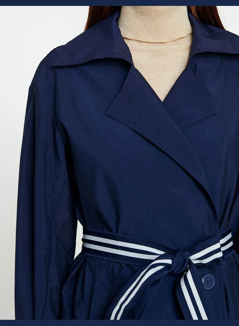KOTON Belt Detailed Trenchcoat