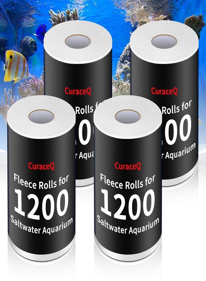 CuraceQ 4PCS Replacement Roll for Reefmat 1200, 115' Long x 6.78" High Replacement Fleece roll Compatible with Red Sea, Roller Mat for Red Sea Fits for Automatic Filtration of Impurities - Image 1