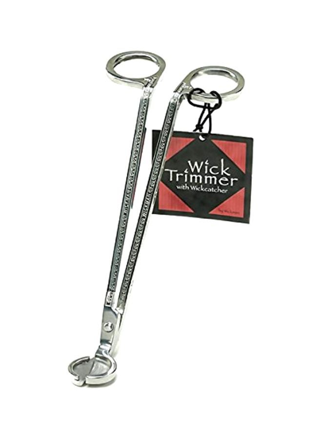Wickman Stainless Steel Polished Wick Trimmer,Silver