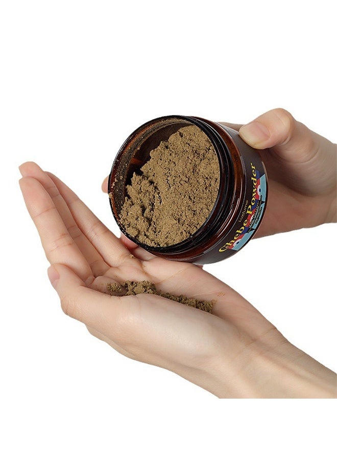 Luxfume Chebe Powder Hair Butter, Organic Hair Growth Products Made With Chebe Powder, Castor Oil, Shea Butter, For Split Ends Treatment, Nourishing Vegan Afro Hair Products Oil For All Hair Types (Powder Texture 30g) - Image 5