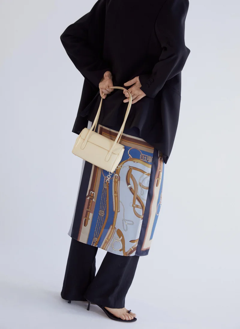 Mango 11-AMARILLO PASTEL Shoulder Bag With Strap for Women | Best Price UAE
