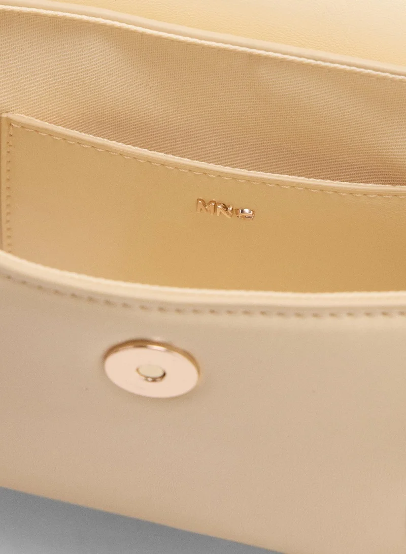 Mango 11-AMARILLO PASTEL Shoulder Bag With Strap for Women | Best Price UAE