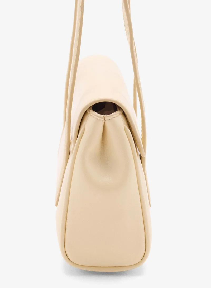 Mango 11-AMARILLO PASTEL Shoulder Bag With Strap for Women | Best Price UAE