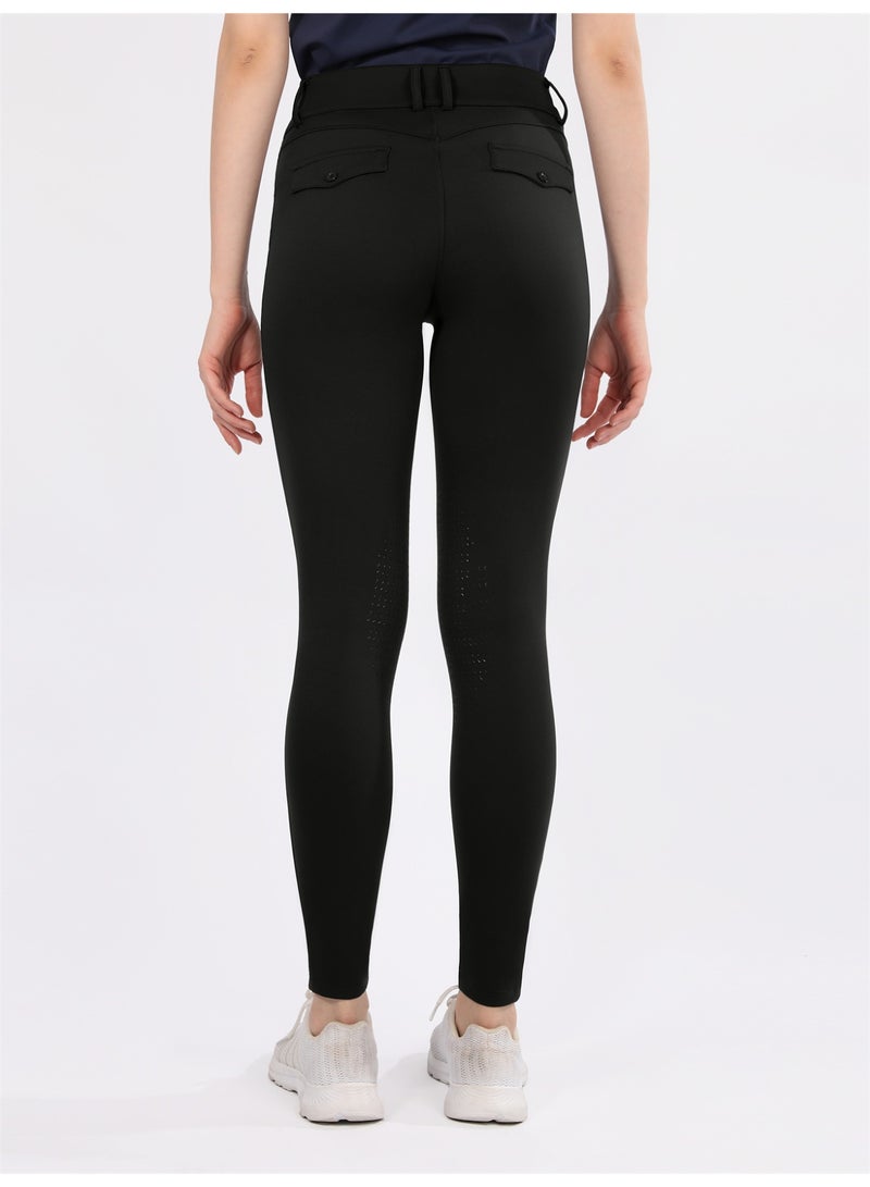 عام الفروسية السراويل الركبة سيليكون ركوب الخيل طماق النساء - Image 3