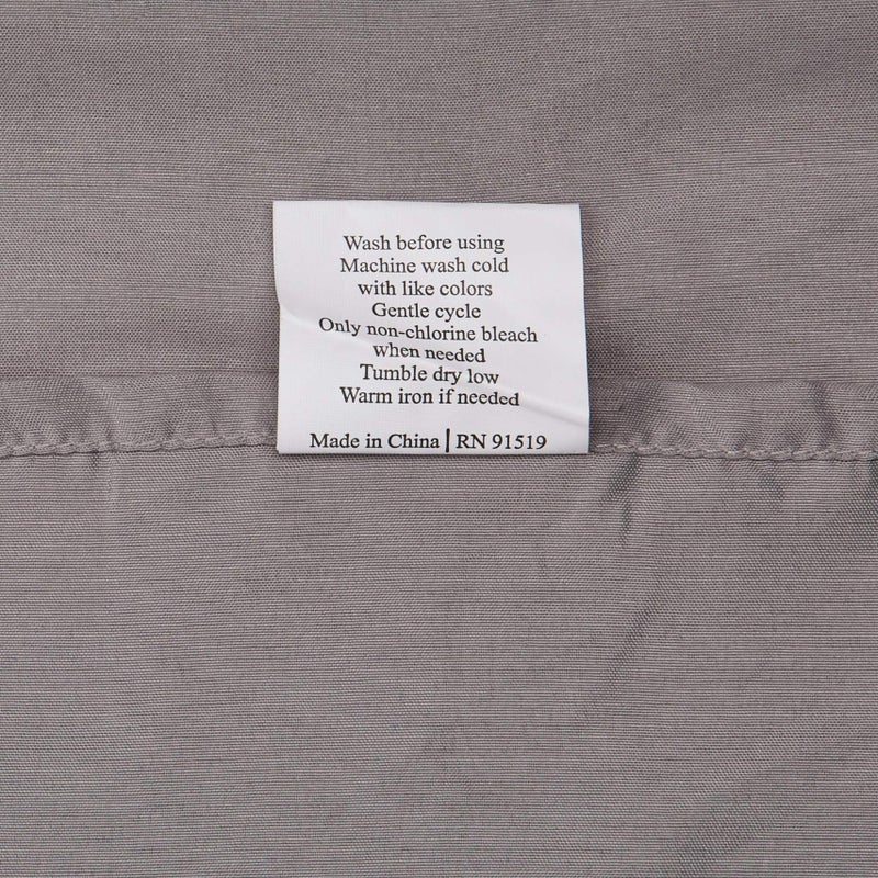 Comfort Spaces Microfiber Set 14" Deep Pocket, Wrinkle Resistant All Around Elastic-Year-Round Cozy Bedding Sheet, Matching Pillow Cases,4pieces, Twin, Light Gray,CS20-0119 - Image 3