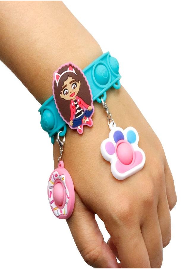 Tara Toys Tara Toys Pop-Eeze: Bracelet Activity Set - Gabby's Dollhouse - Jewelry Set, Popping Sensory Fun, Ages 3+  - Image 5