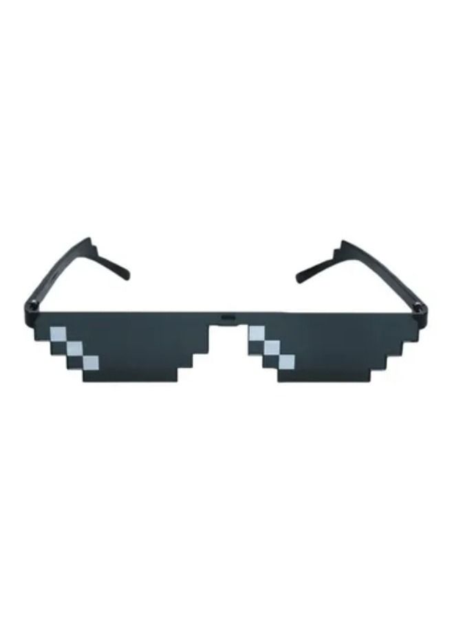 UNIVERSAL Thug Life Asymmetrical Sunglasses - Lens Size: 155 mm - Image 1